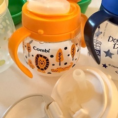 コンビのストローマグなどの画像