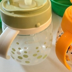 コンビのストローマグなどの画像