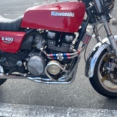 ゼファー400 FX仕様　赤ソリ の画像