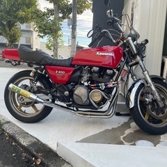 ゼファー400 FX仕様　赤ソリ の画像