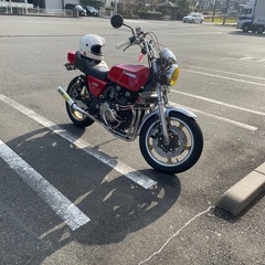 ゼファー400 FX仕様　赤ソリ の画像