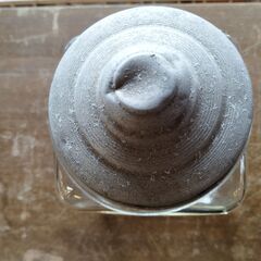 レトロ ガラス瓶 空き瓶 保存瓶 ガラスの瓶 難有り　/UJ-1396 2Fの画像