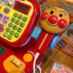 おさつスイスイ！セルフでピピッ♪アンパンマンレジスターの画像