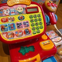 おさつスイスイ！セルフでピピッ♪アンパンマンレジスターの画像