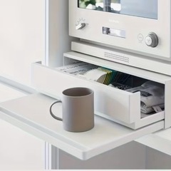 レンジ下収納の画像