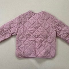 UNIQLO 130cm ウォームパデッドウォッシャブルジャケットの画像