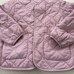 UNIQLO 130cm ウォームパデッドウォッシャブルジャケットの画像