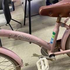 ※ 子供用自転車 cafe Croissant サビ多め　18インチ　ピンクの画像
