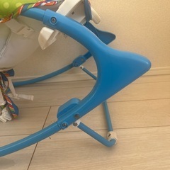 ベビー用ゆらゆらバウンサー／布張り替え可・5年使用・無料でお譲りします】の画像