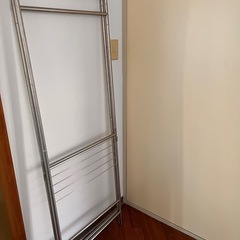 物干しラック　ステンレスの画像