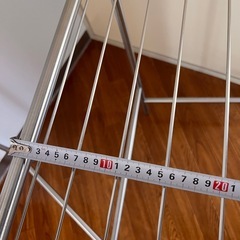 物干しラック　ステンレスの画像