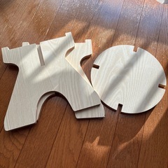 ミニテーブル　飾り棚の画像