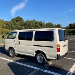 超希少　ハイエースバン１００系　DX　ガソリン　５速　マニュアル　１５年式　　の画像