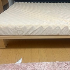 急募　ベッド（すのことマットレス）の画像