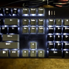 Sunsonny N-J9Pro メカニカルキーボード　光ますの画像