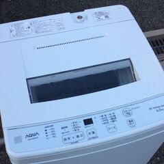 【RKGSE-391】特価！アクア/6kg/全自動洗濯機/AQW-S6E9/中古/2022年製/店頭引取推奨商品/弊社近隣有料配達も可/の画像