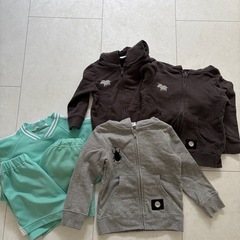 【まとめ】POLO ミキハウスブランドありキッズ服 90-110 兄弟の画像