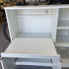 ニトリ フォルム ミドルレンジボード ホワイト 白 食器棚 キッチン収納 札幌市手稲区の画像