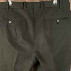 GINZAグローバルスタイルスーツパンツ黒メンズの画像