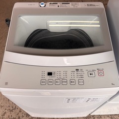 ✨ 2022年 ニトリ家電セット 洗濯機6kg（ガラストップ）＋ 冷蔵庫106L 🚚 配達・設置対応 / 安心保証付き の画像