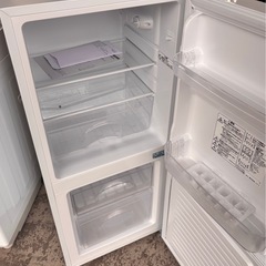 ✨ 2022年 ニトリ家電セット 洗濯機6kg（ガラストップ）＋ 冷蔵庫106L 🚚 配達・設置対応 / 安心保証付き の画像