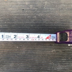 (決定)メジャー　尺目盛り付きの画像