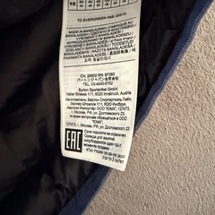 バートン　Burton 110cm カモフラ　ダウンジャケットの画像