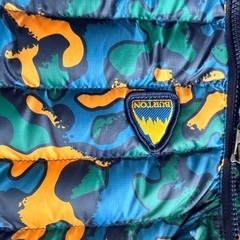 バートン　Burton 110cm カモフラ　ダウンジャケットの画像