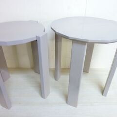 10-4※取引中/売約済***********　　未使用/新品　訳ありスツール　1脚価格　椅子　木製の画像