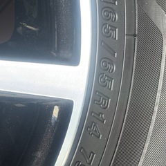 165/65/14アルミ付きスタッドレスの画像