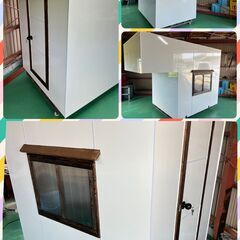 軽トラ載せるだけキャンピングシェル／簡易住居・車中泊・作業小屋にの画像