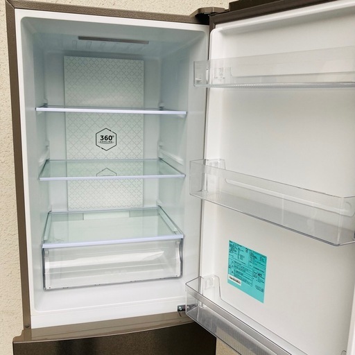 Haier ノンフロン冷凍冷蔵庫　JR-27A 2021年製　270L 動作確認品