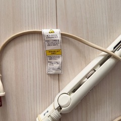 SALONIA ヘアアイロン　スムースシャイン　ホワイト15mmの画像