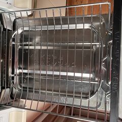 ラ・ガスコンロ　クックグラン付き　パロマ　PA-370WHA-R　タイマー機能・説明書ありの画像