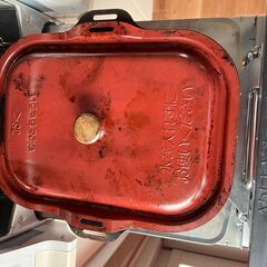 ラ・ガスコンロ　クックグラン付き　パロマ　PA-370WHA-R　タイマー機能・説明書ありの画像