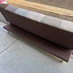 三人掛けソファーベッド　　の画像