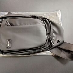 新品未使用(開封、確認のみ）[Weryer] ボディバッグ ショルダーバッグ メンズ 斜めがけバッグ 人気 軽量 大容量 肩掛け 防水 多機能 スポーツバッ メンズ iPad収納可能 通勤の画像