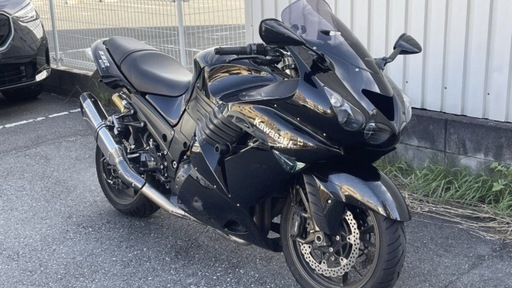 ZZR1400　オーリンズ 　バックステップ　バーハン　メッシュホース　LEDライト・ウインカー　中古