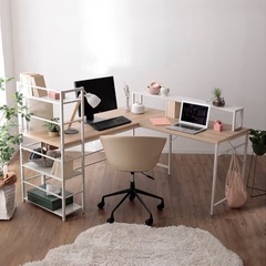 LOWYAパソコンL字デスクの画像