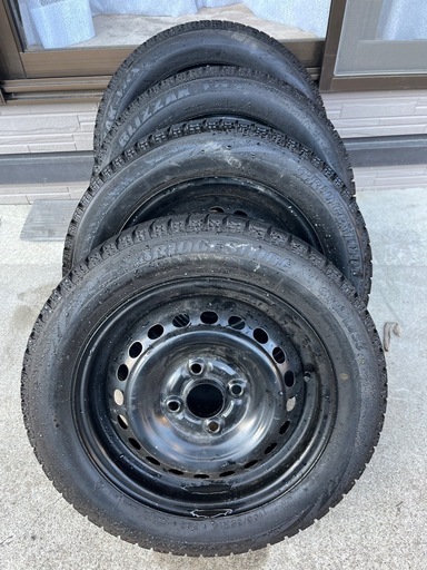 ブリヂストン　155/65R14 ホイールセット