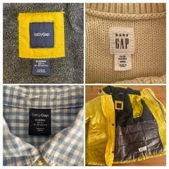 babyGap ベビーギャップ 80サイズ 
12~18ヶ月 ジャンパー ジャケット セーター シャツ ギンガムチェック toddler 子ども服 ベビー服の画像