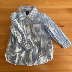 babyGap ベビーギャップ 80サイズ 
12~18ヶ月 ジャンパー ジャケット セーター シャツ ギンガムチェック toddler 子ども服 ベビー服の画像