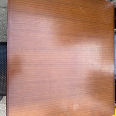 カフェ風テーブル　　イスセットの画像