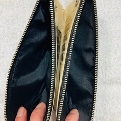 Maturi マトゥーリ プッチーニイタリアンレザーL字ファスナー長財布 ウォレットチェーン付の画像