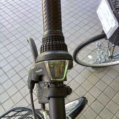 リユースのサカイ栃木店★ジモティ割あり★ rivage 自転車 20インチ シルバー クリーニング済み TC11909の画像