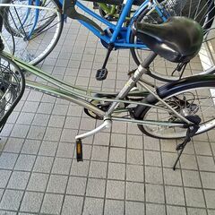 リユースのサカイ栃木店★ジモティ割あり★ rivage 自転車 20インチ シルバー クリーニング済み TC11909の画像