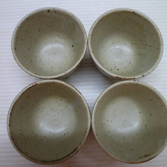 ★▲九谷焼 勝山 赤絵花紋 急須 湯呑 4客セット 御番茶器 茶器 和食器 湯飲み 煎茶道具 lの画像