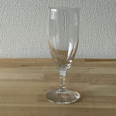 ワイングラス　フルート型　５脚セットの画像