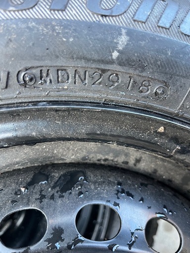 ブリヂストン　155/65R14 ホイールセット