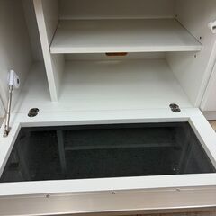 TV台 ホワイト 幅120cm×奥行42cm×高さ45cm【ジャングルジャングル岩出店】【B434】和歌山 岩出市 紀の川市 海南市の画像